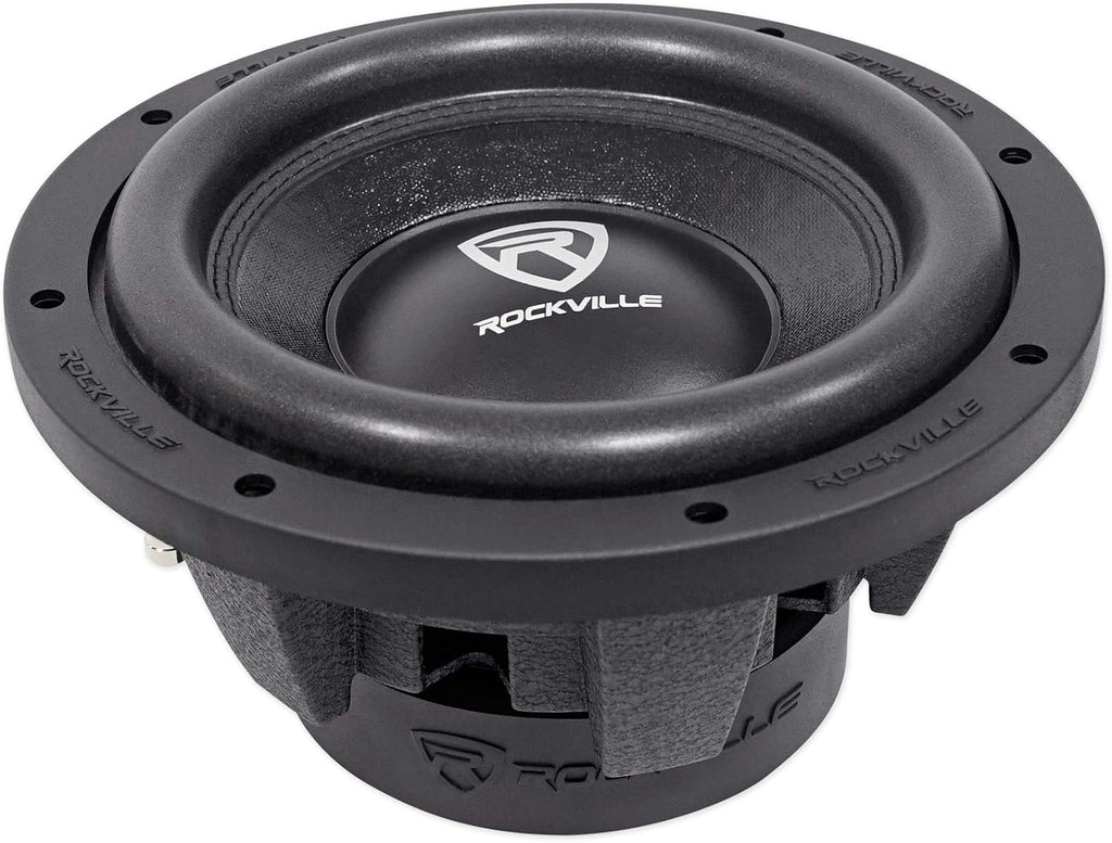 10" 2000 Watt Car Audio Subwoofer with Sealed Sub Box Enclosure R8566