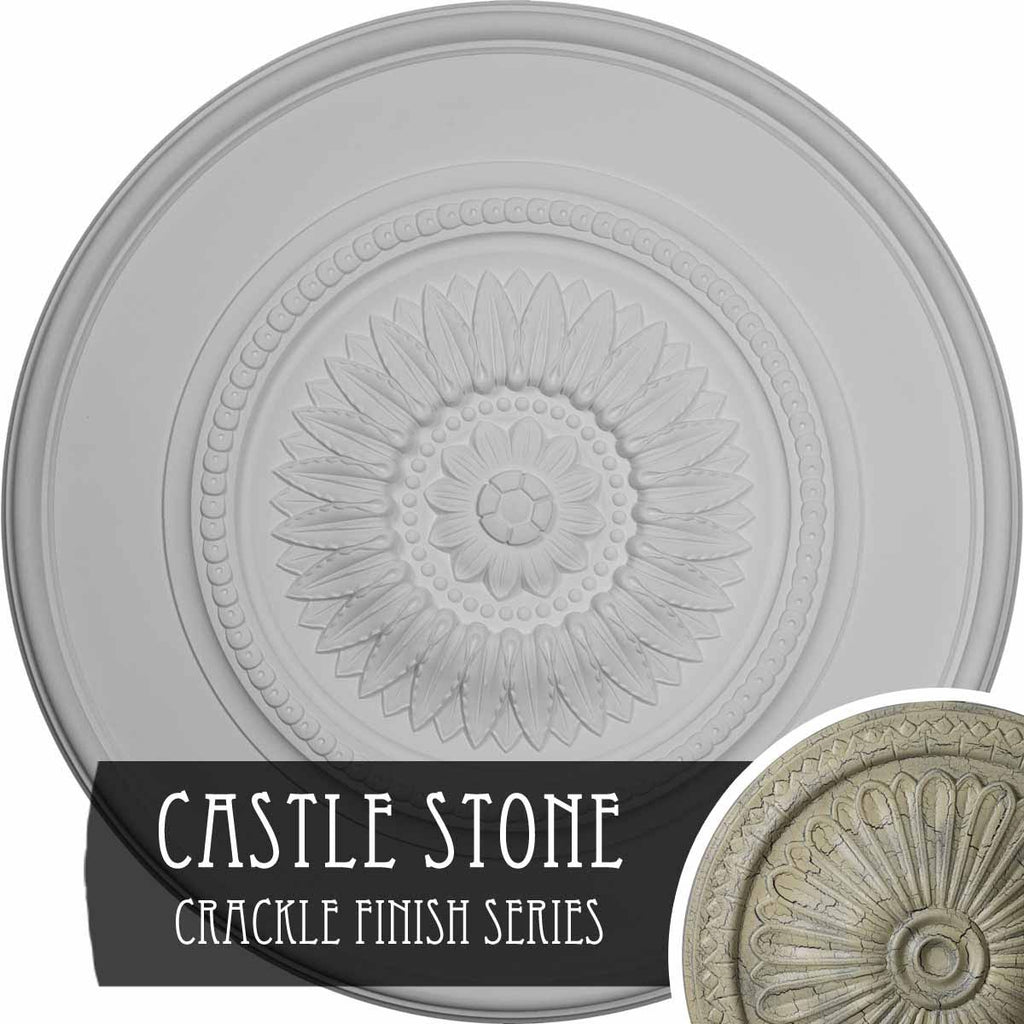 Large Floral Ceiling Medallion H620