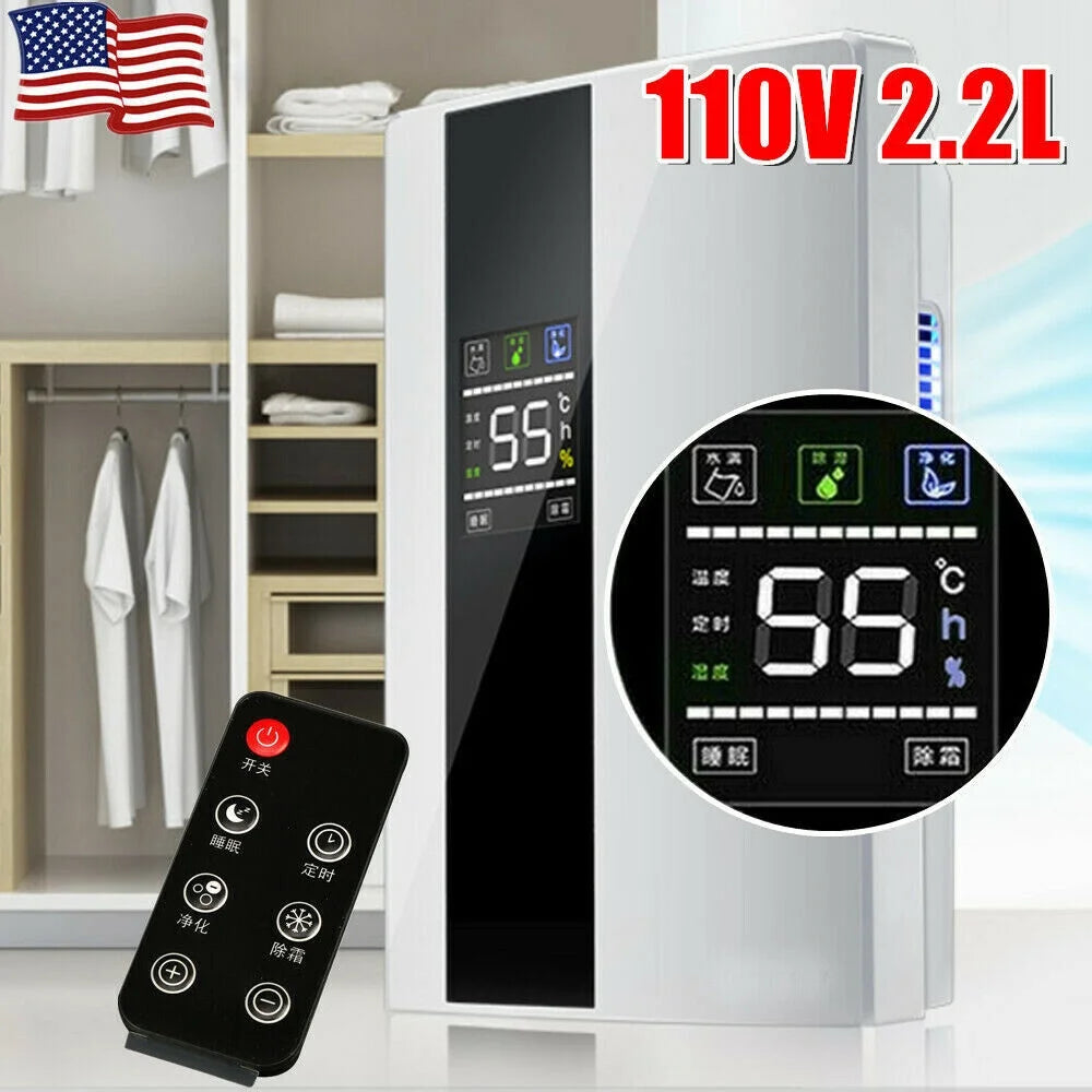 2.2L Dehumidifier with LCD Screen Z892436
