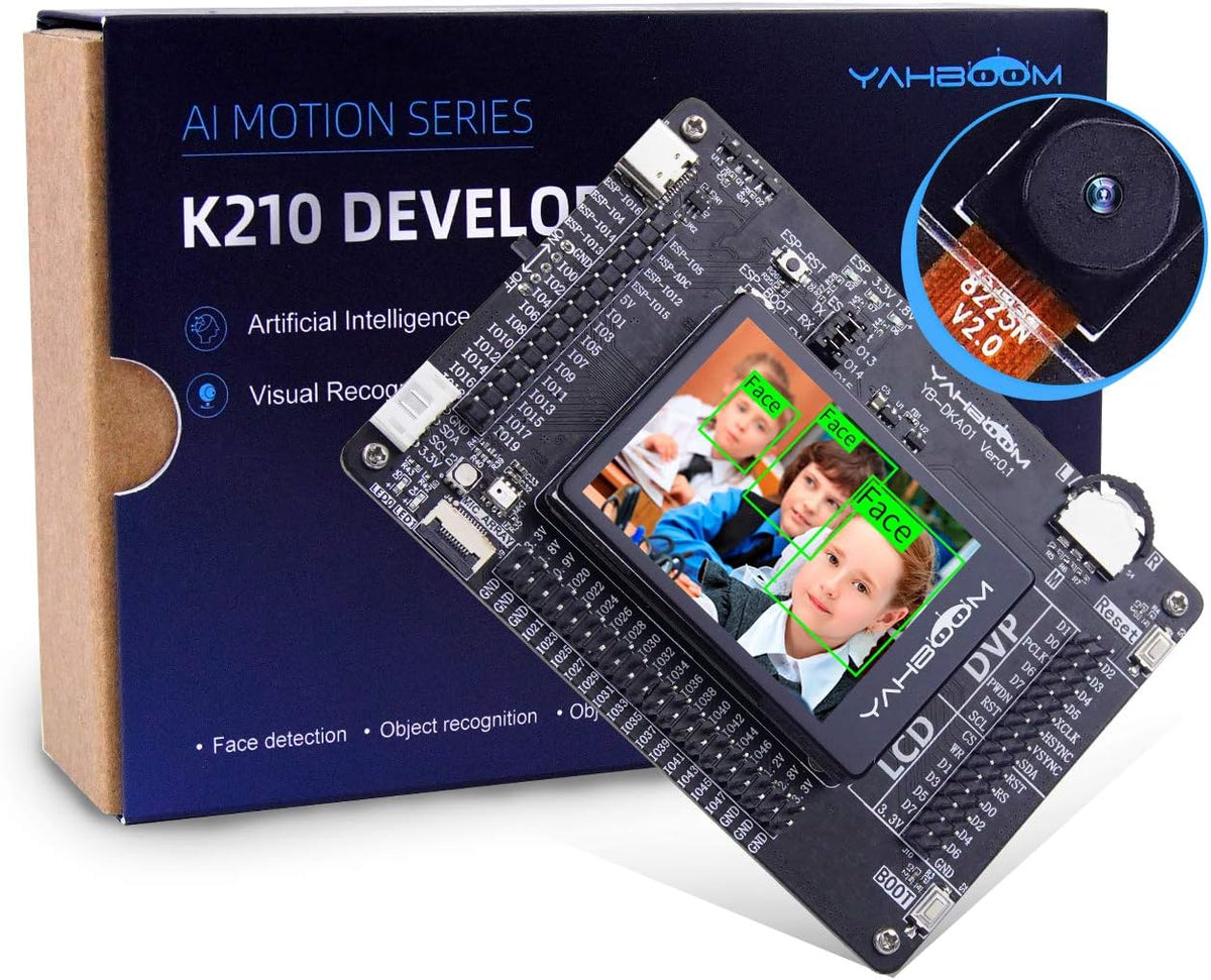 Single Board Computer K210 Developer Kit with AI Vision Camera Touch Screen Q887