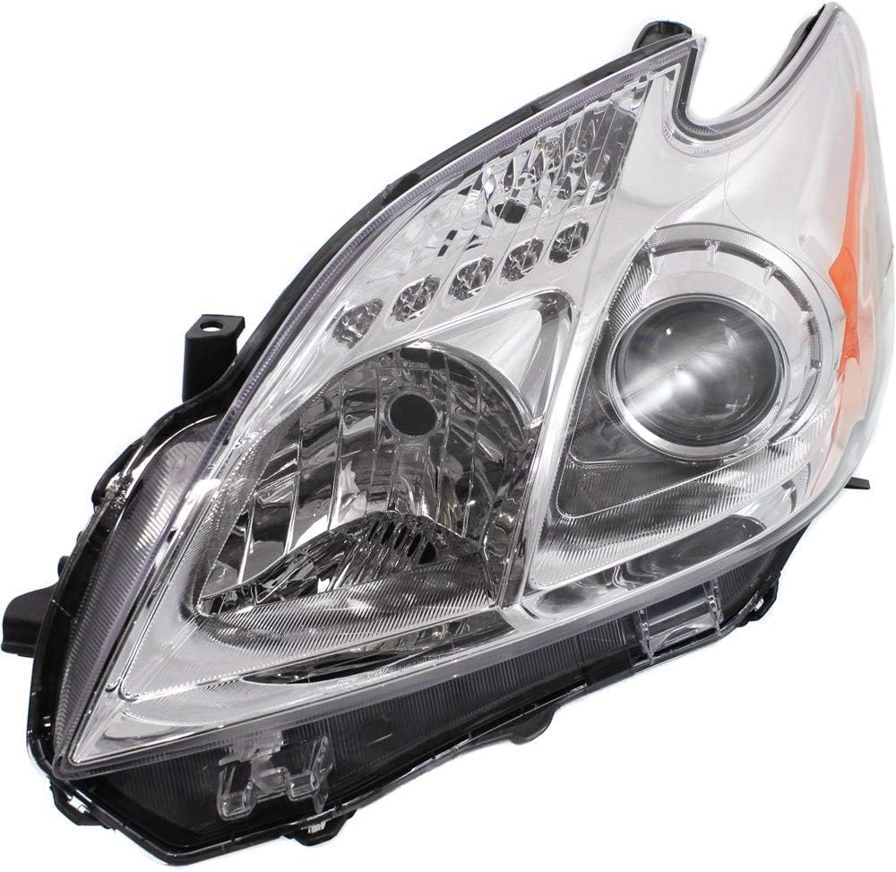 Halogen Headlight Lens and Housing Set of 2 B424