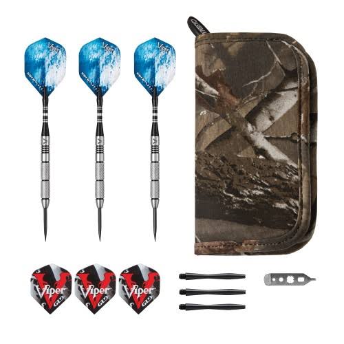 Tungsten Steel Tip Darts 21 Grams and Camouflage Dart Case Q36960