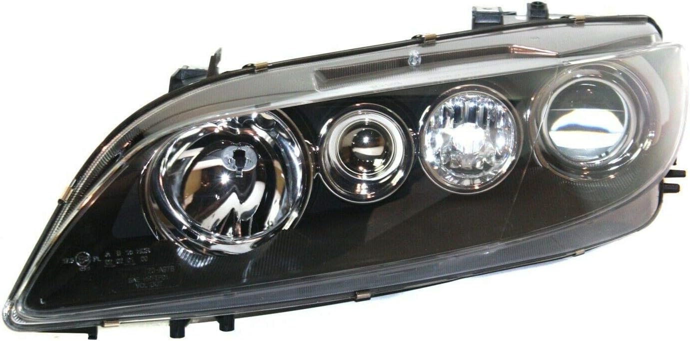 Left Black Housing Headlight X124