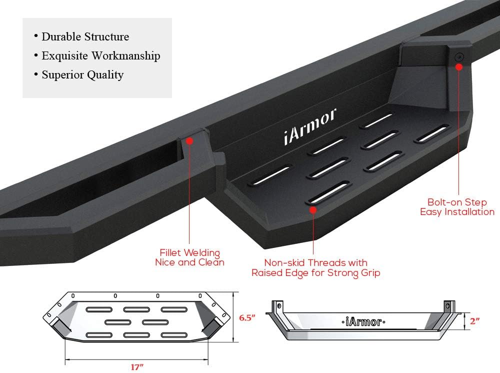 Drop Steps Running Boards Rocker Slider C450