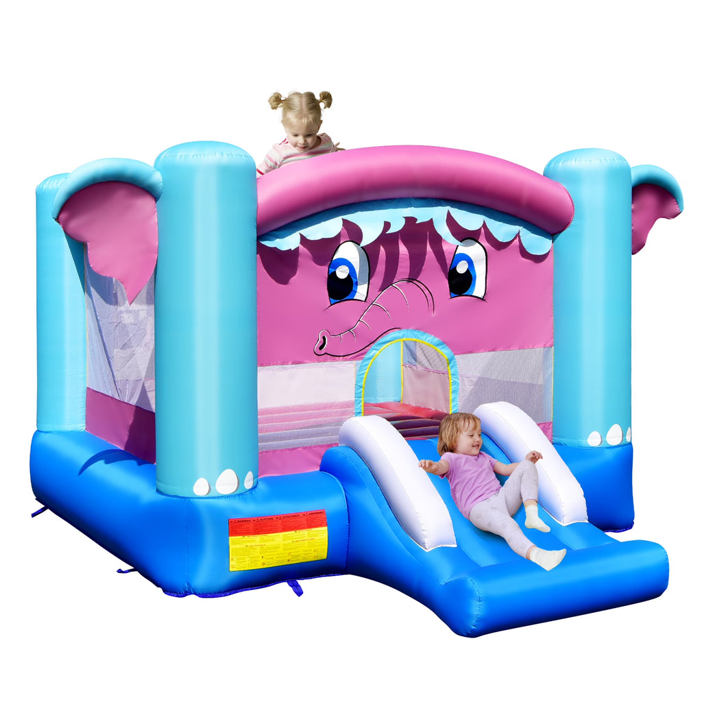 Inflatable Bounce House 3-in-1 Elephant Theme Castle J741