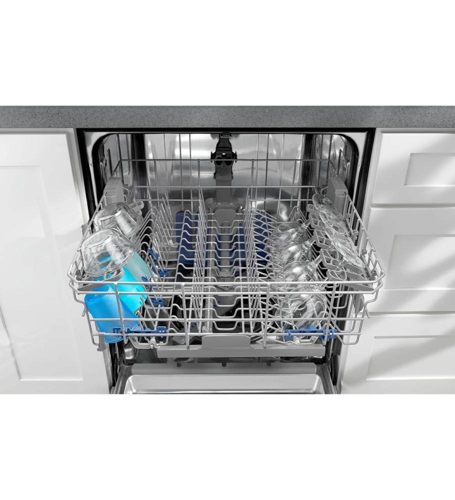 Monochromatic Stainless Steel Built-in Dishwasher O7007