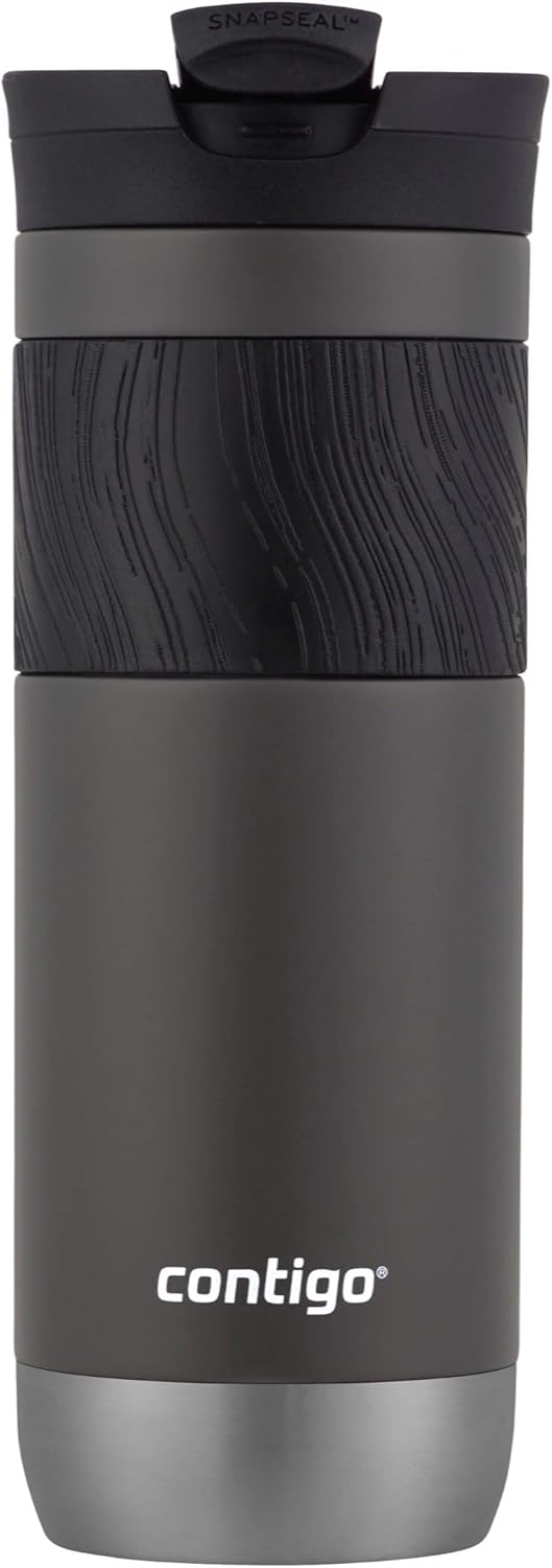 Vacuum-Insulated Stainless Steel Travel Mug with Leak-Proof Lid T679