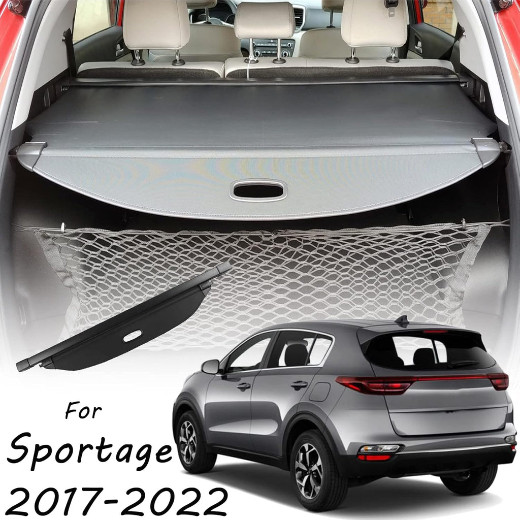 Retractable Cargo Cover Trunk Cover Black A41037