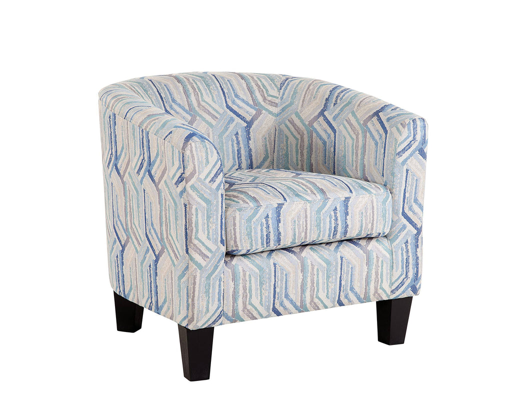 Multi-Blue Accent Chair X322248