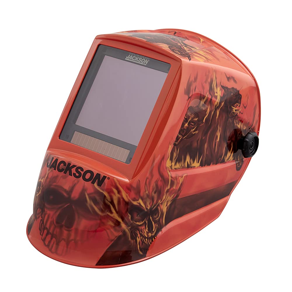 Auto Darkening Welding Helmet 3/10 Shade Range Black/Grey/White D9823