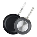 10-Inch and 12-Inch Hard Anodized Nonstick Fry Pan Set Z77110