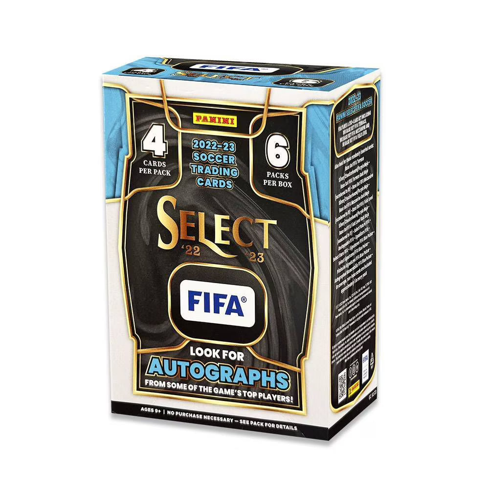 2022-23 Panini Select FIFA Soccer Trading Cards Blaster Box H327