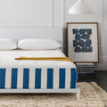 Twin Hybrid Mattress - White/Blue P712387
