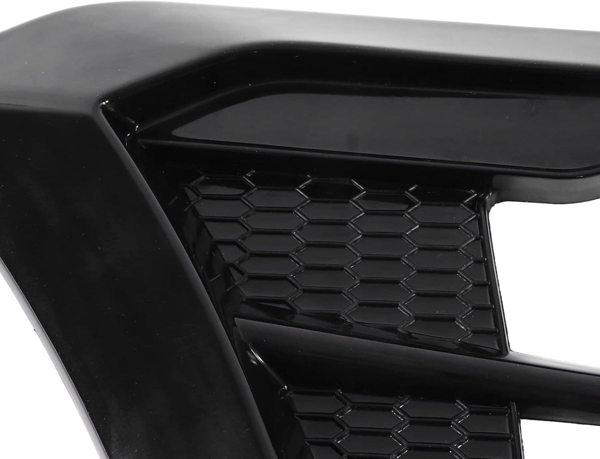 2pcs Gloss Black Car Hood Vent Scoop Kit B96435