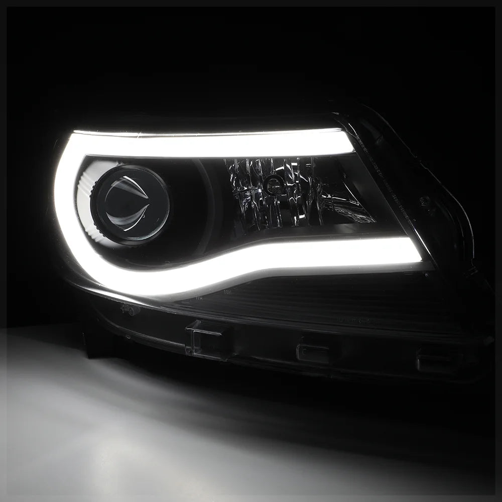 Black Projector Headlight LED Amber Signal for 2015-2020 Chevrolet Colorado G1240