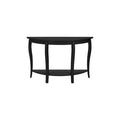 Black Wood Console Table U26000