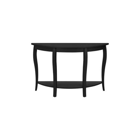 Black Wood Console Table U26000