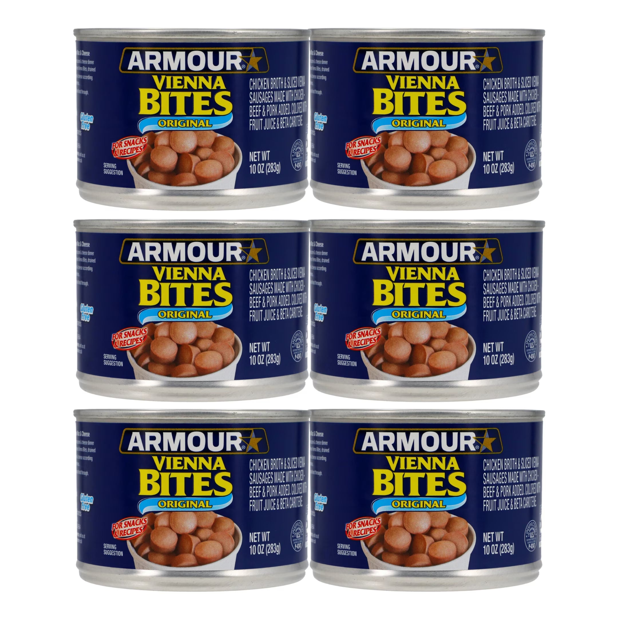 Vienna Sausages (4.6 oz., Pack of 6) Z5090