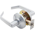 Storeroom Keyed Entry Door Lever Set with Satin Chrome H18440