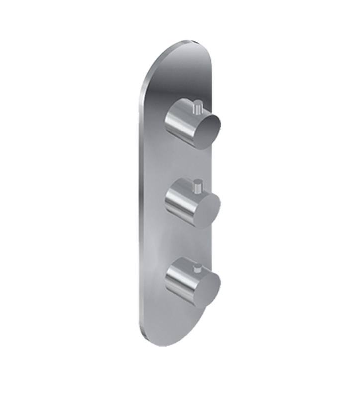 Olive Bronze Thermostatic Valve Trim Plate with Handle F6625