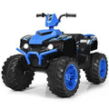 Blue 12V Electric Kids Ride on ATV Quad with Music LED Light J234