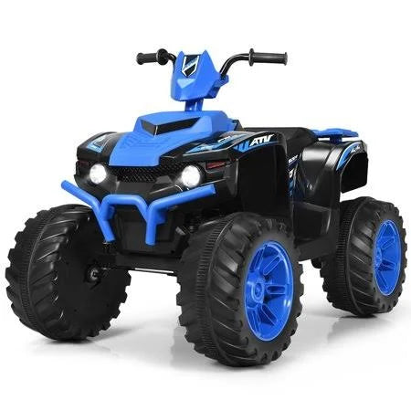 Blue 12V Electric Kids Ride on ATV Quad with Music LED Light J234