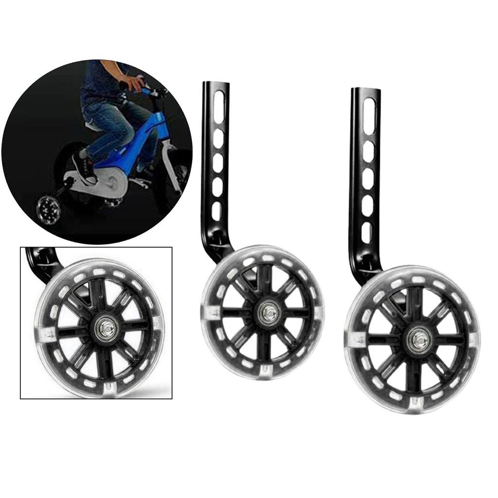 Pair of Bike Mute Training Wheels for 12 14 16 18 20 inch Single Bike N105