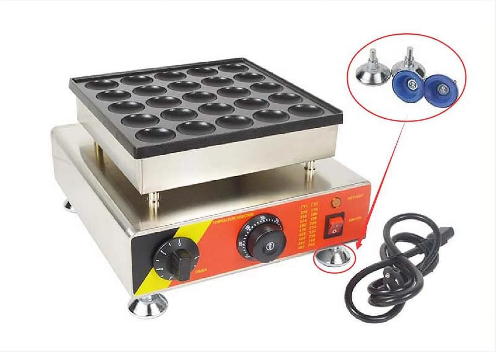 25Holes Commercial Electric Pancake Maker Machine Y11158