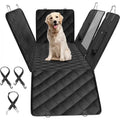 100% Waterproof Dog Car Seat Cover with Mesh Window I55422