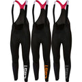 Large Black/Orange Bibtight O880