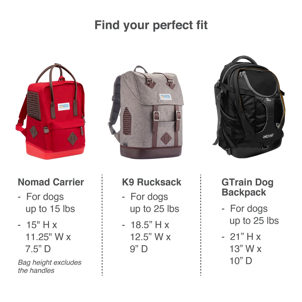 Dog Carrier Backpack with Chest Straps & Hip Belt M966