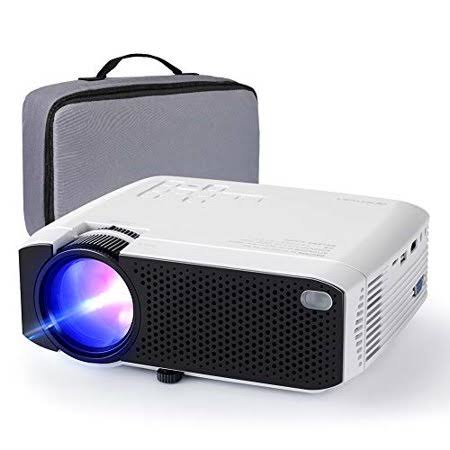 Mini Projector, 3800 Lux 1080p Supported, 45000 Hours LED Life H73098