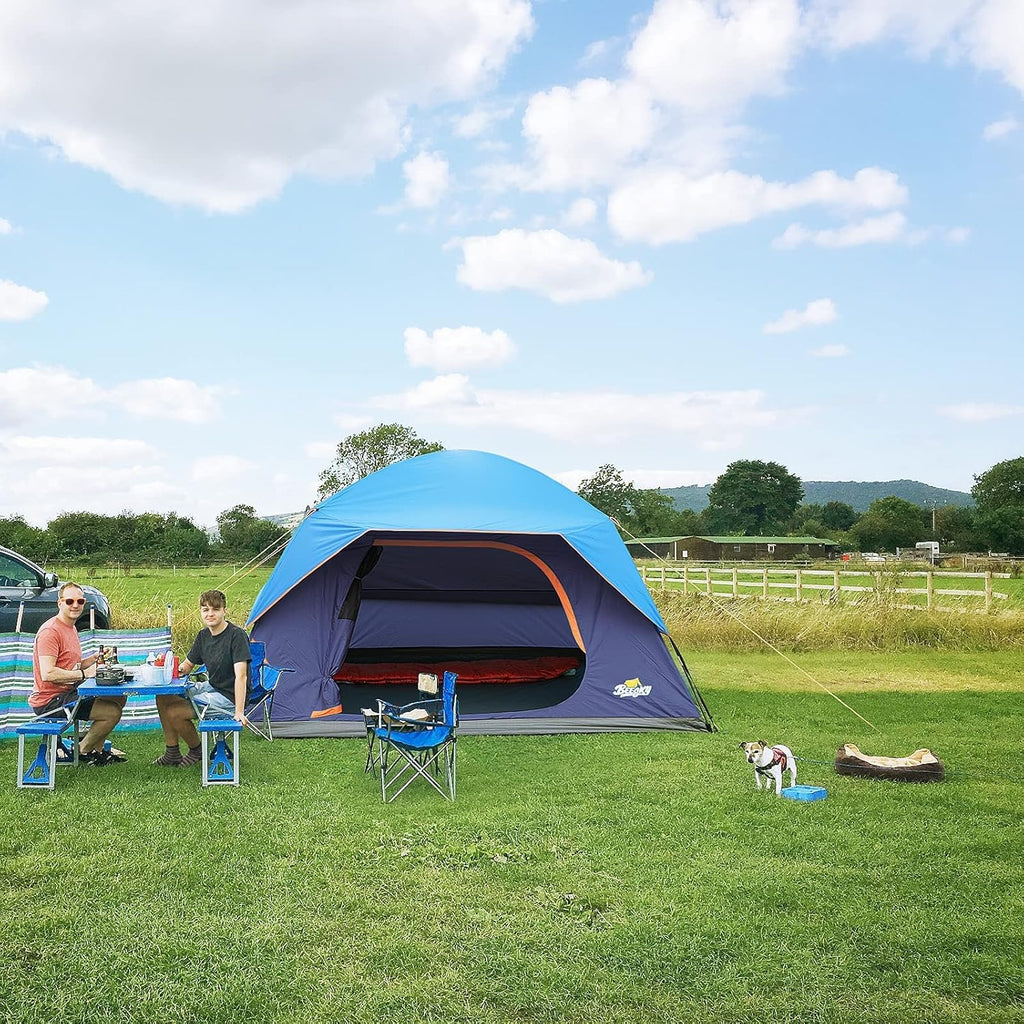 8 Person Waterproof Dome Tent with Carry Bag I269