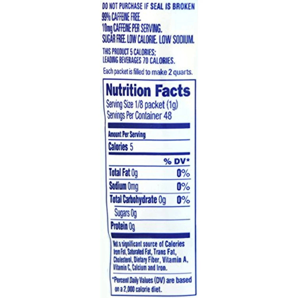 Lemon Iced Tea Drink Mix, 12-Quart Canister (Pack Of 5) V988