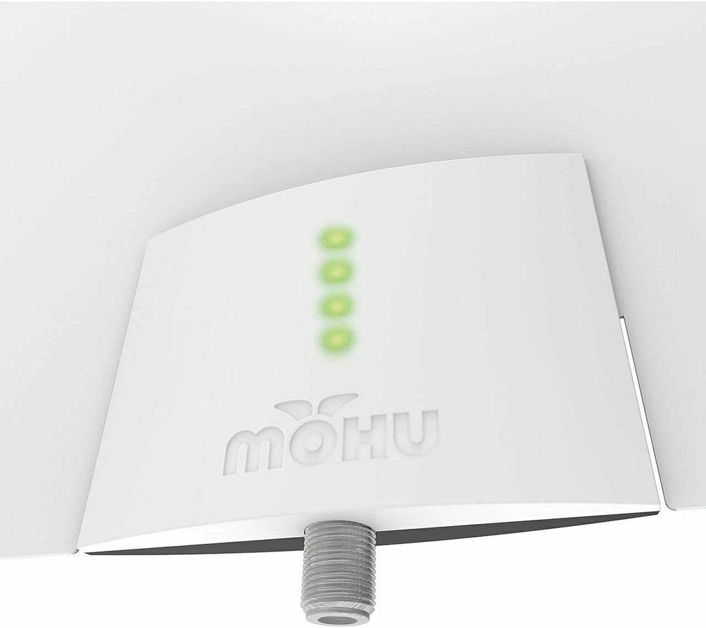 Indoor HDTV Antenna, 60-Mile Range, Multi-Directional, Paper-Thin, 16 ft. Coaxial Cable, 4K-Ready O8319