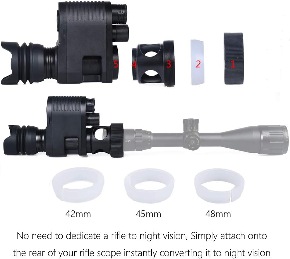 Digital Night Vision Monocular Scope Camera with 32GB Memory Card V231