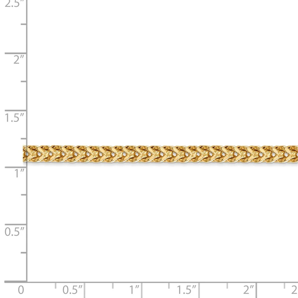 14kt Yellow Gold 20 inch Franco Chain with Lobster Clasp C766