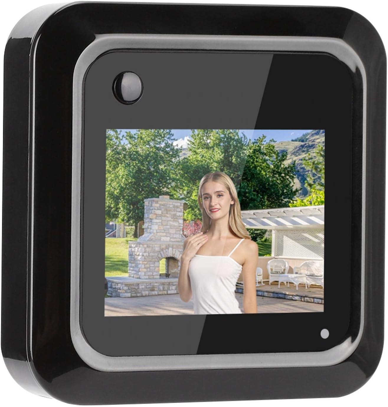 145° Wide-Angle Digital Door Peephole Camera with 2.4in LCD B4697