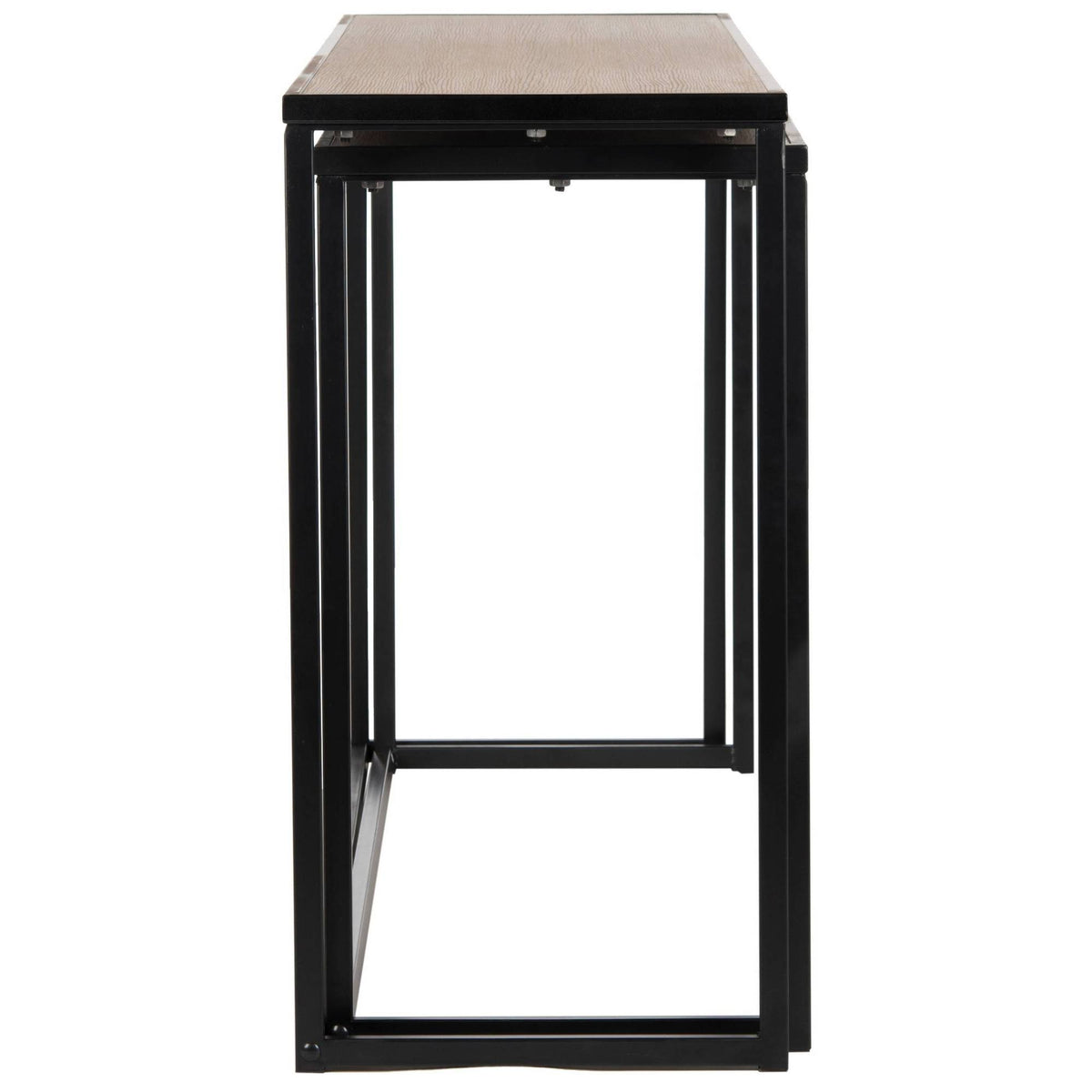 Light Brown Wood Stacking Console J861716