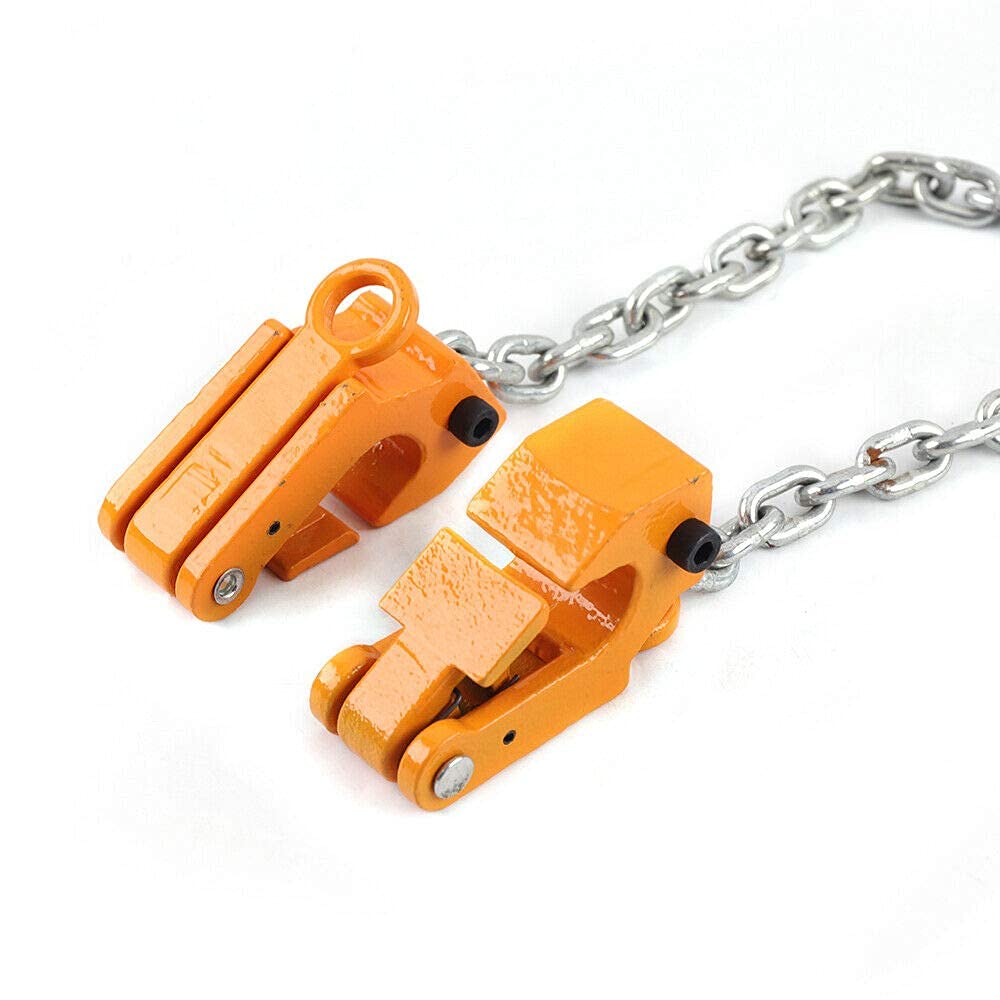 Chain Drum Lifter with G80 Lifting Chain, Alloy Steel Frame L160805