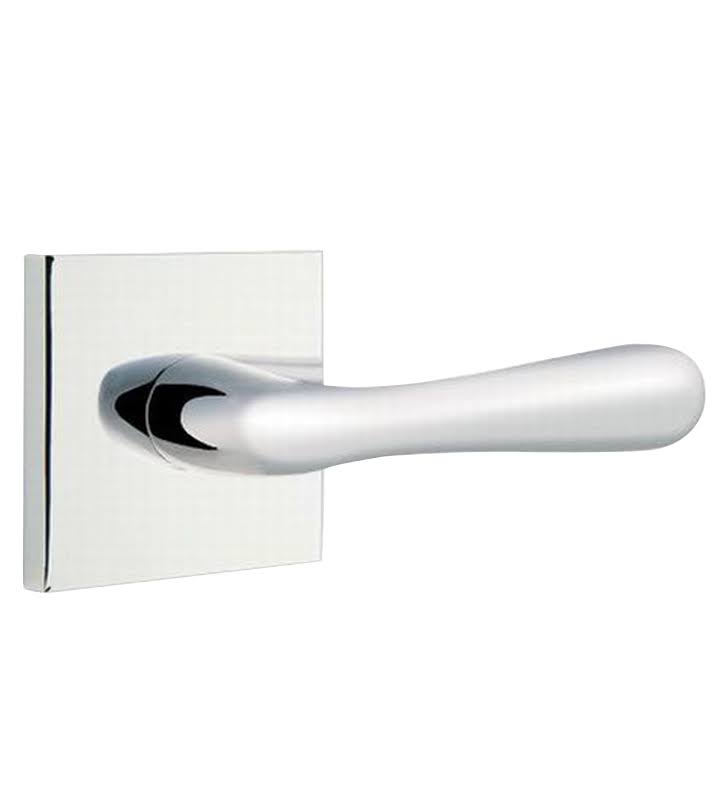 Double Dummy Windsor Crystal Knob with Square Rose Finish: Satin Brass D9525