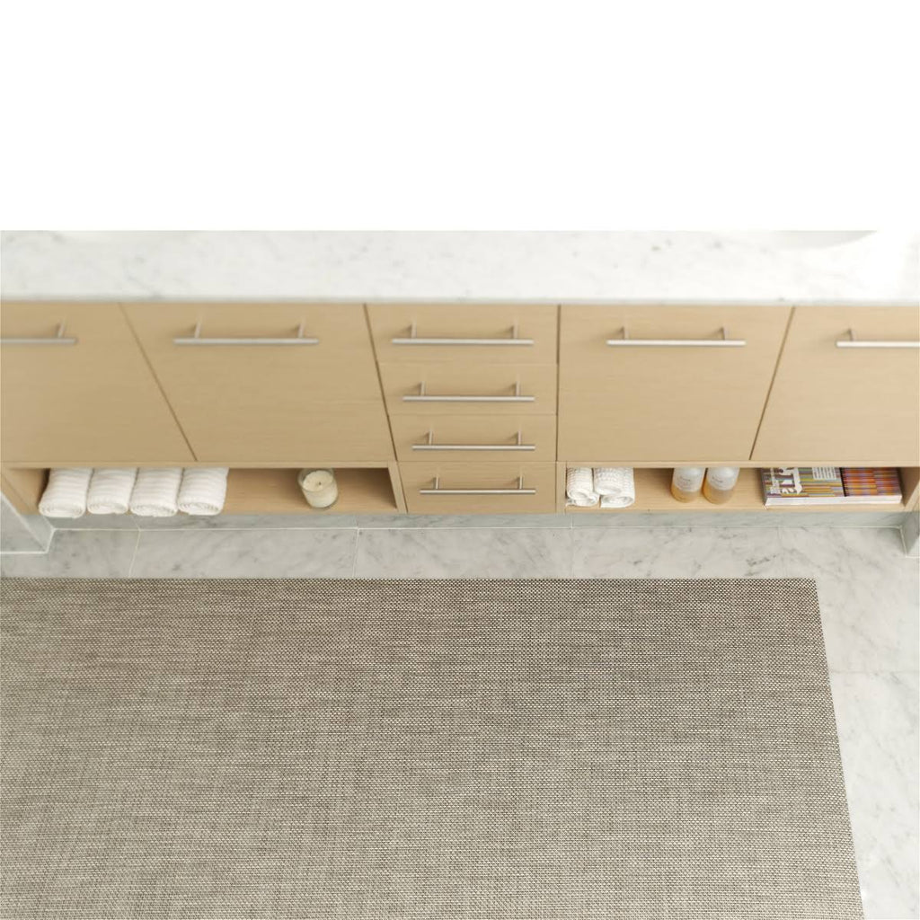 Oyster Basketweave Floor Mat X14535