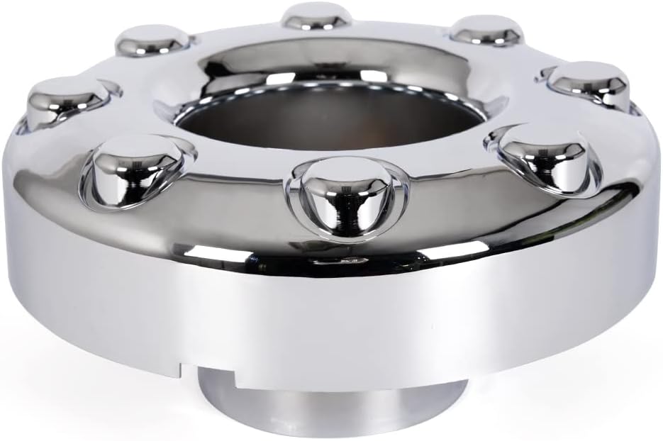 Chrome Open Dually Front Wheel Center Hub Cap C31038