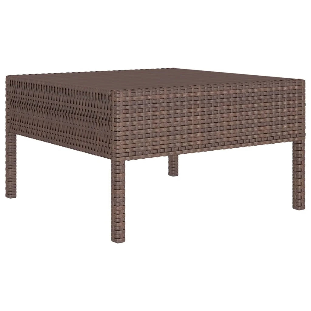 12 Piece Poly Rattan Sectional Outdoor Furniture Set A861