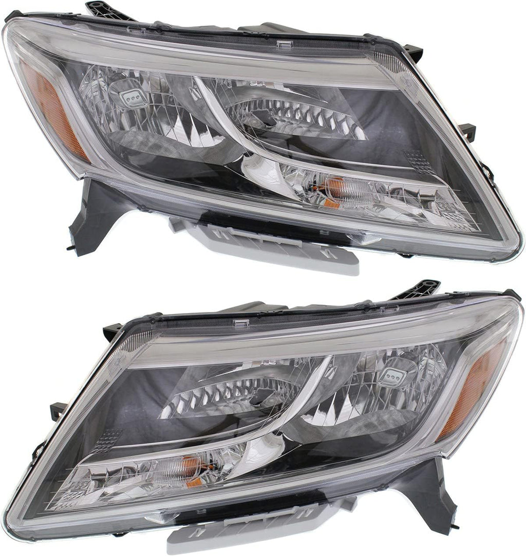 Headlight Assembly Set of 2 Halogen R1427