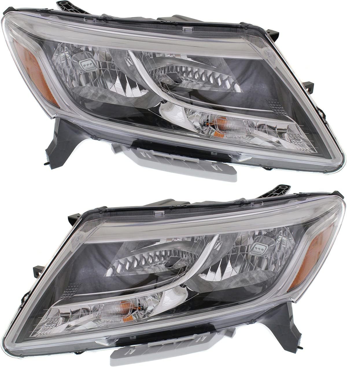 Headlight Assembly Set of 2 Halogen R1427
