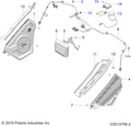 Speaker Cover, Right, Qty 1 V61118