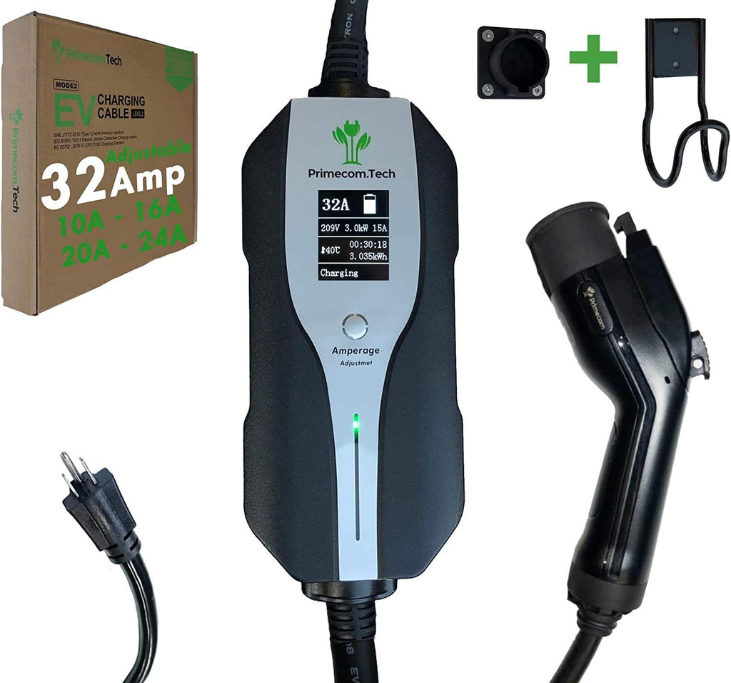 Level 2 Electric Vehicle Charger with 30 Ft Cable H89609