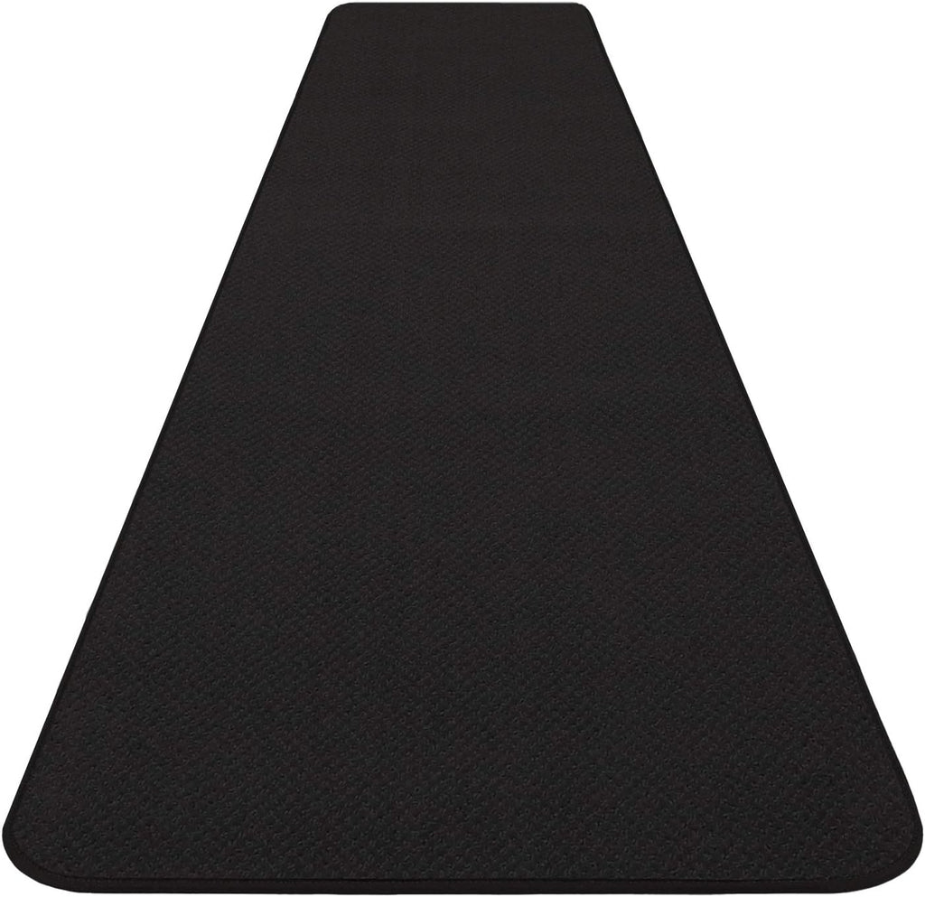 Skid-Resistant Carpet Runner - Black - 8 Feet X 27 Inches X9982
