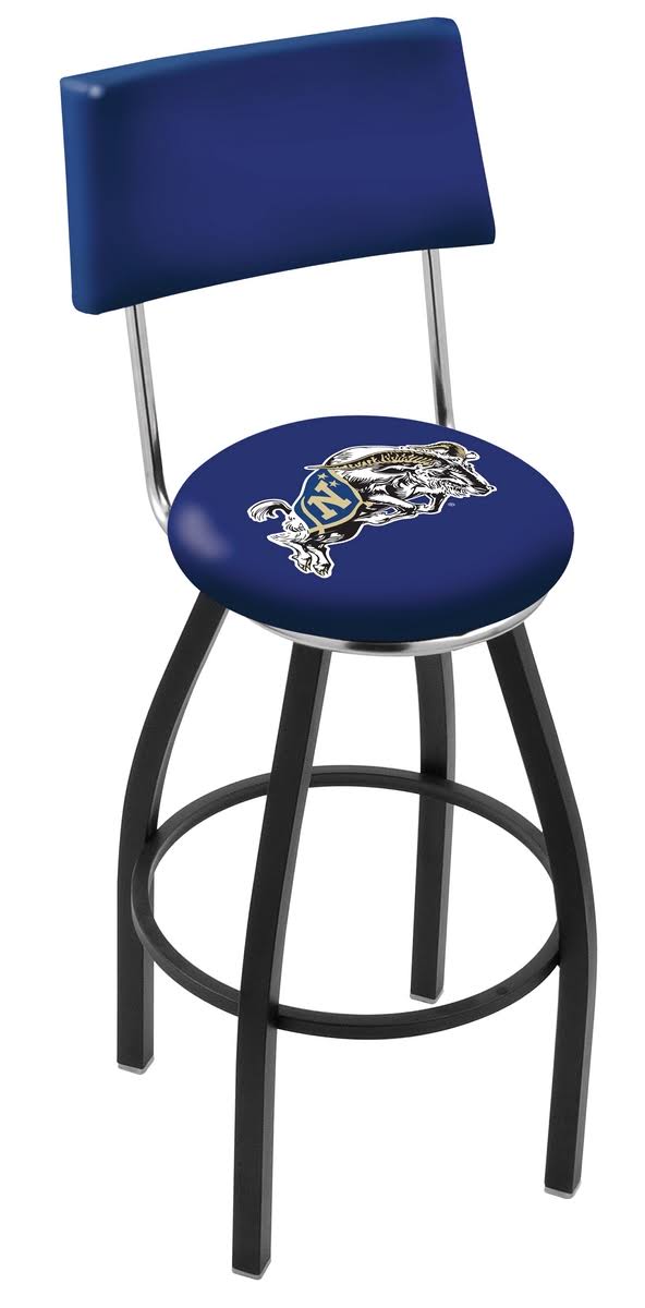 Black Wrinkle Swivel Bar Stool I4429